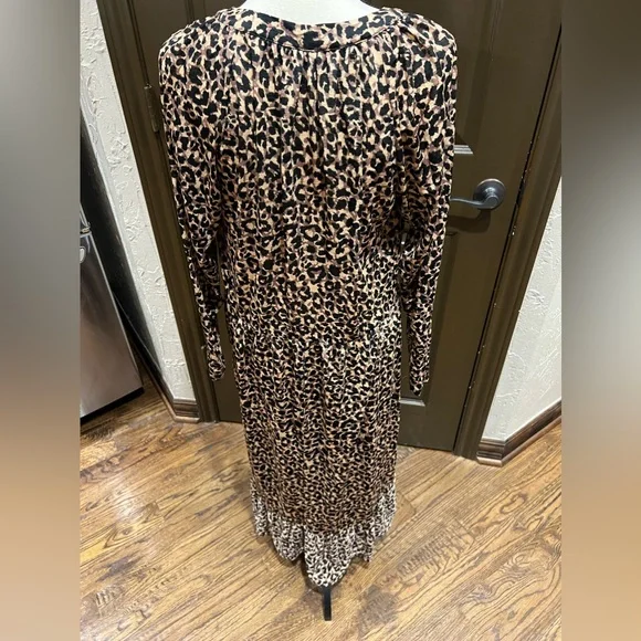 ASOS Design Leopard Print Dress Size 8 - Picture 5 of 8